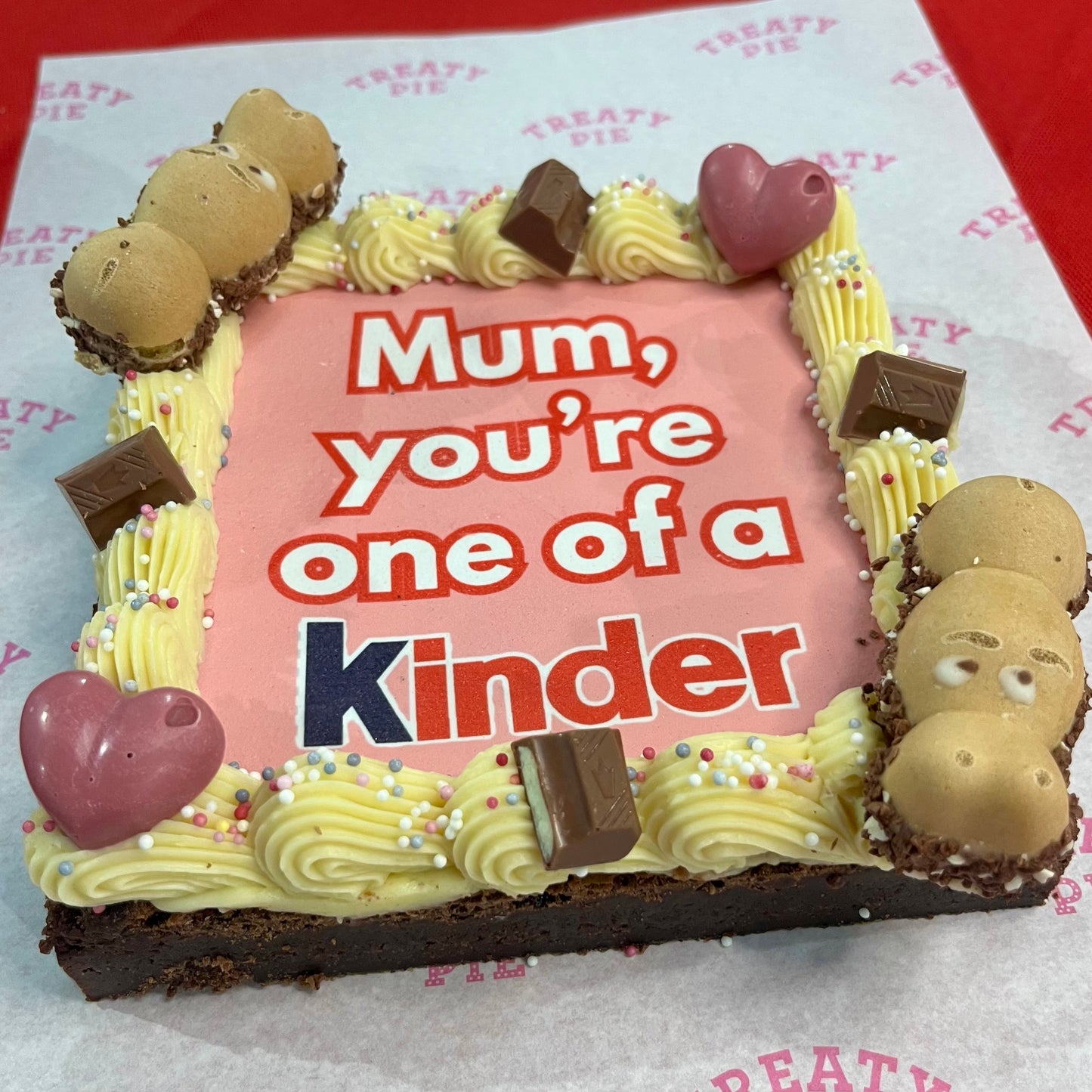 Kinder School Cake/Brownie