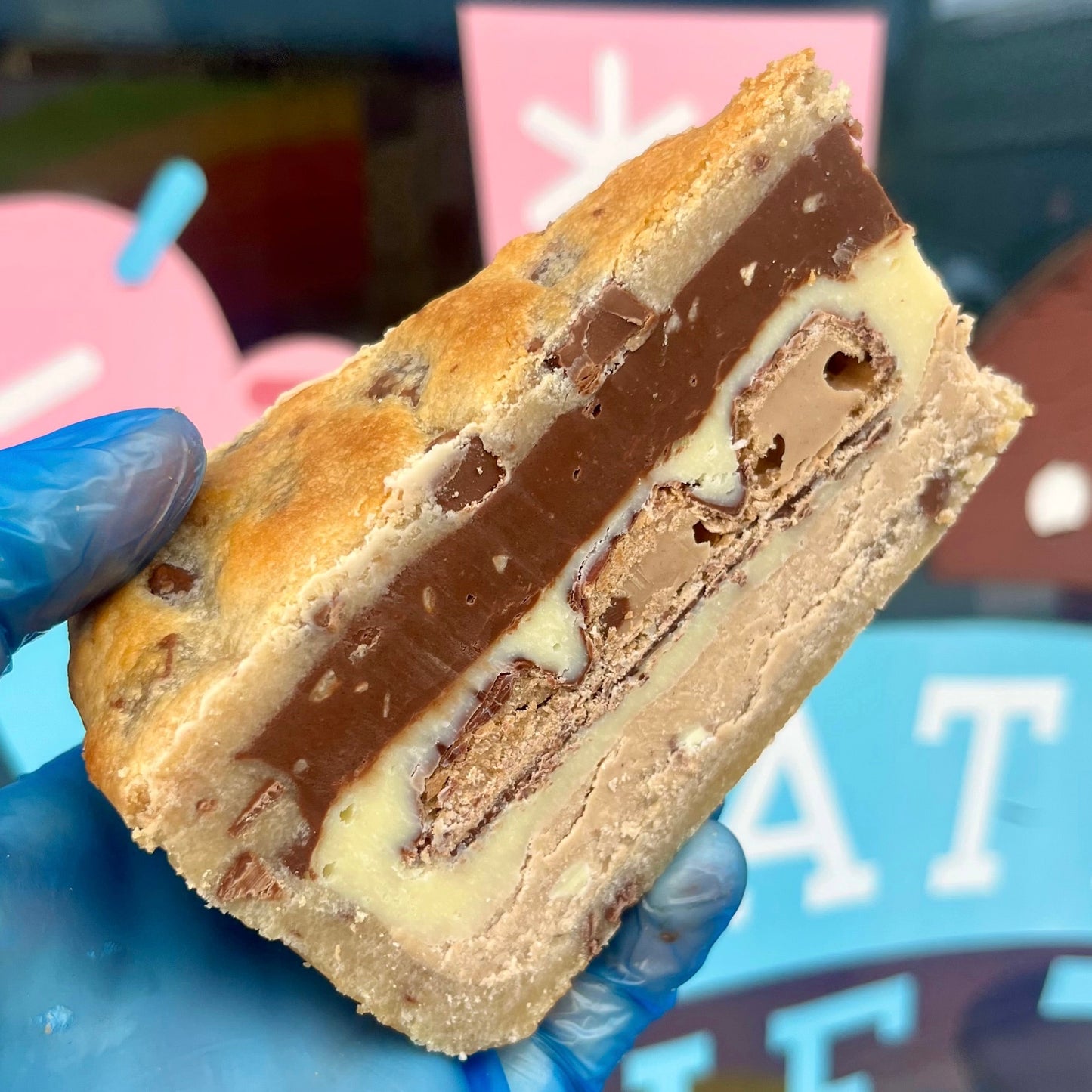 Kinder Triple Threat Cookie Pie