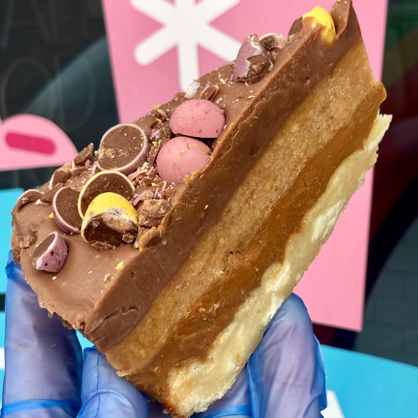 Biscoff Mini Egg Pie