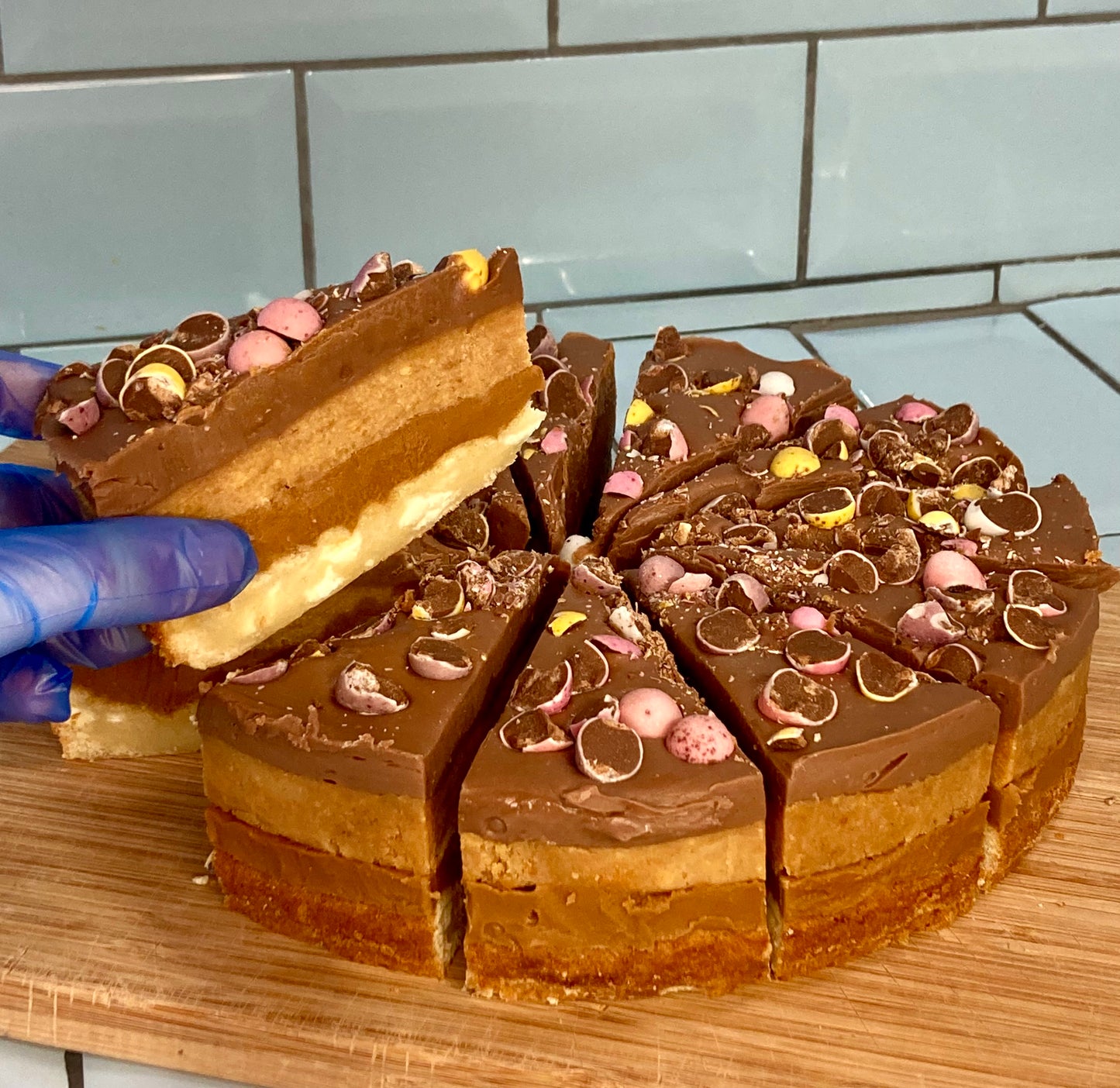 Biscoff Mini Egg Pie