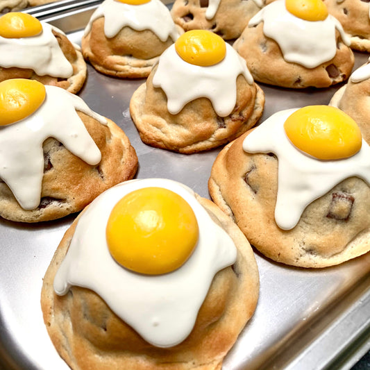 Creme Egg Cookie