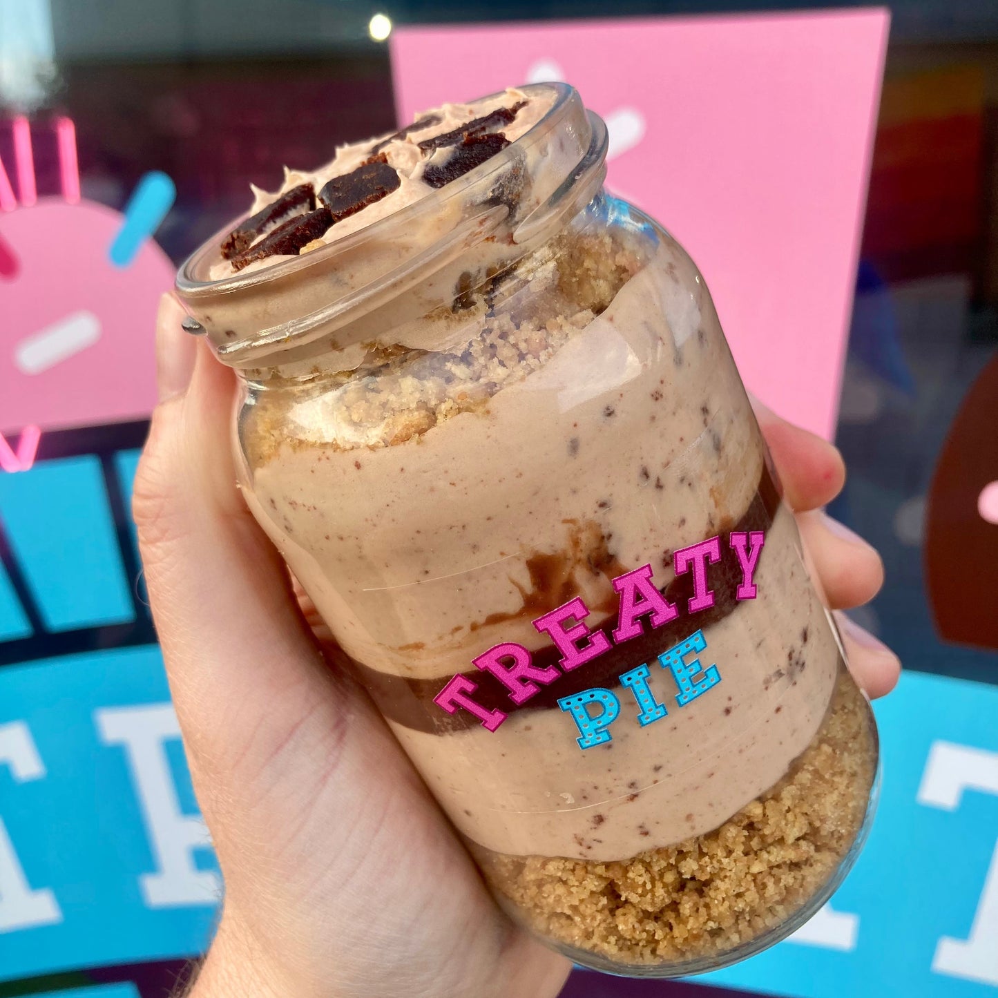 Nutella Brownie Cheesecake Jar