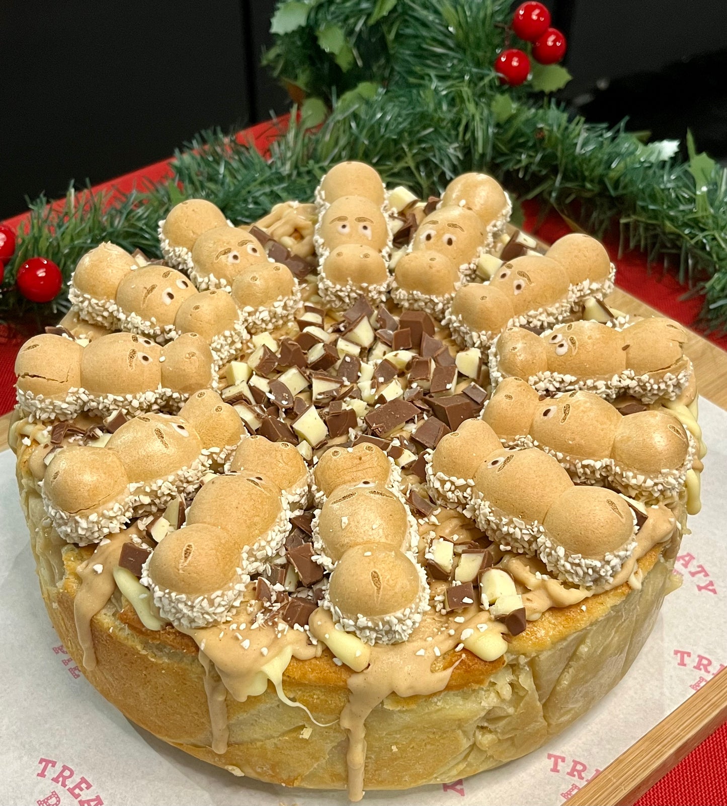 Loaded White Kinder Cookie Pie