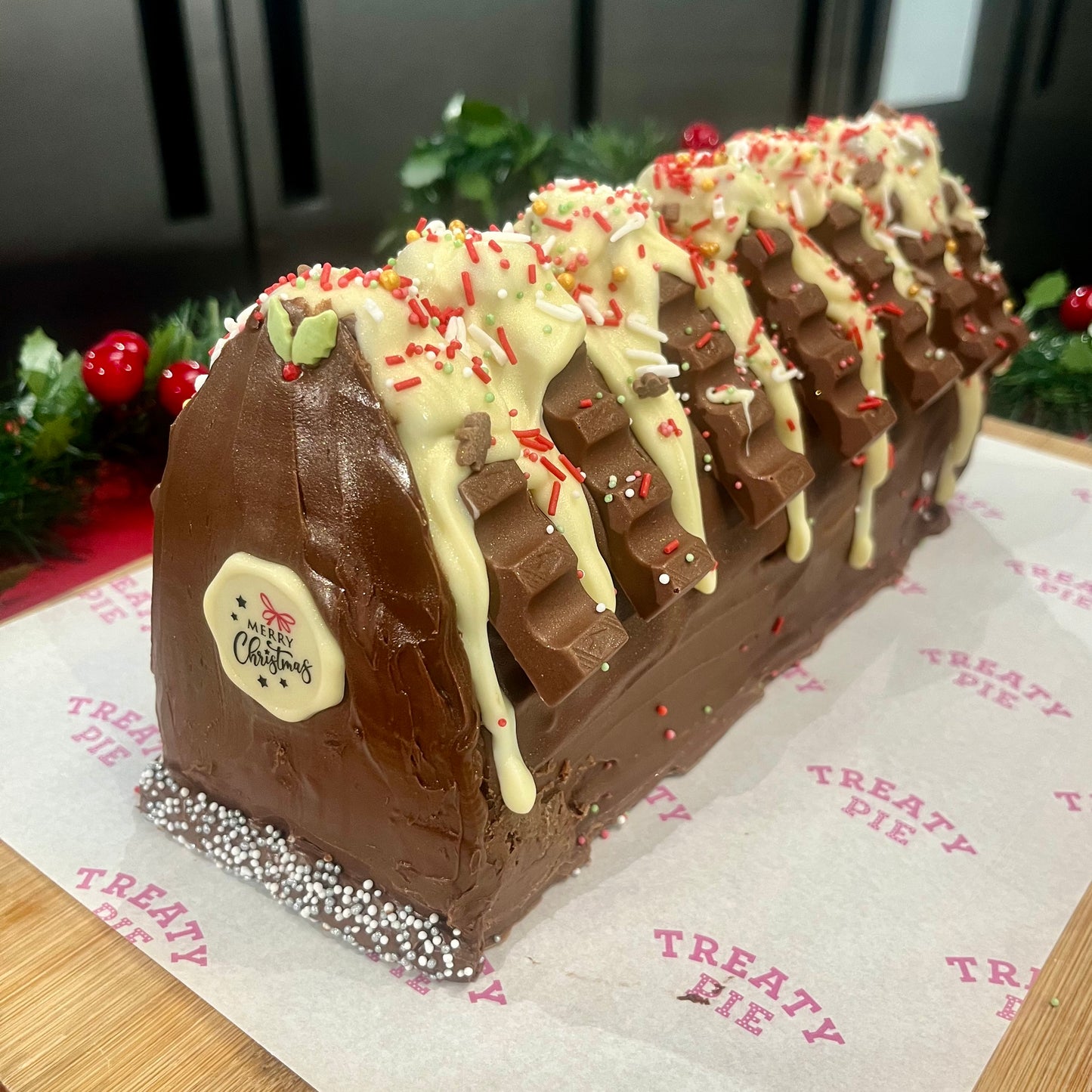 Christmas Brownie House